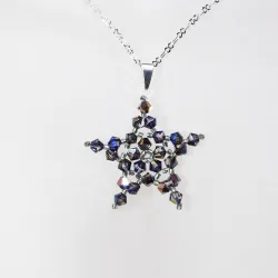 Pendant 40cm - Corvus-Silver Chain - Pendant 40cm - Laiton argenté